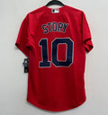 Trevor Story YOUTH KIDS Boston Red Sox Official MLB Nike Jersey Red