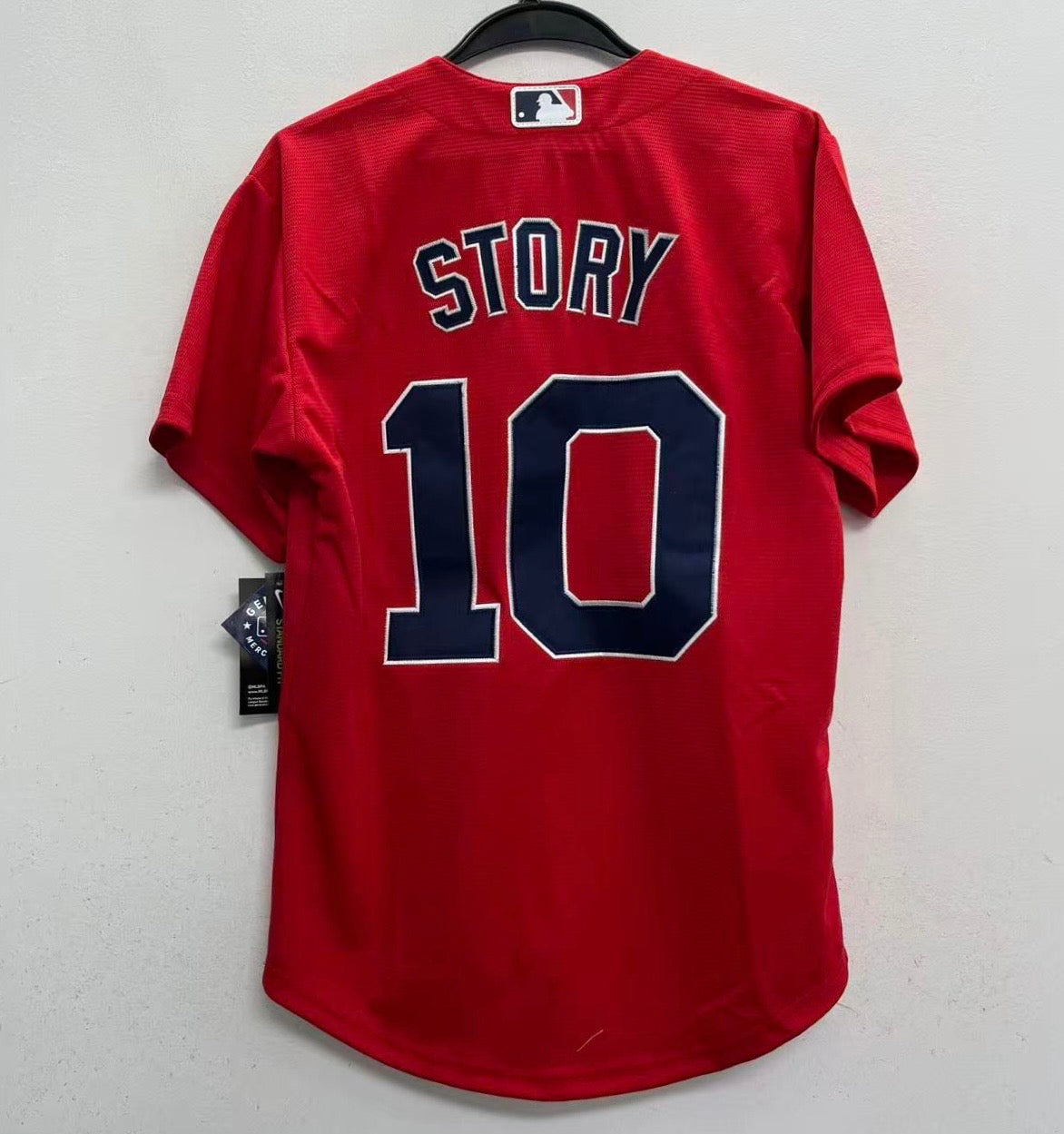 Trevor Story YOUTH KIDS Boston Red Sox Official MLB Nike Jersey Red