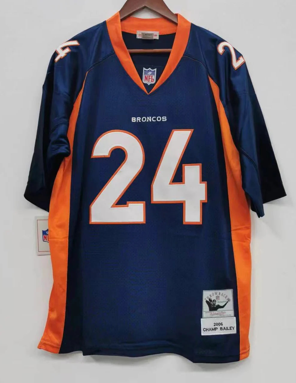 Champ Bailey Denver Broncos NFL Jersey Mitchell & Ness
