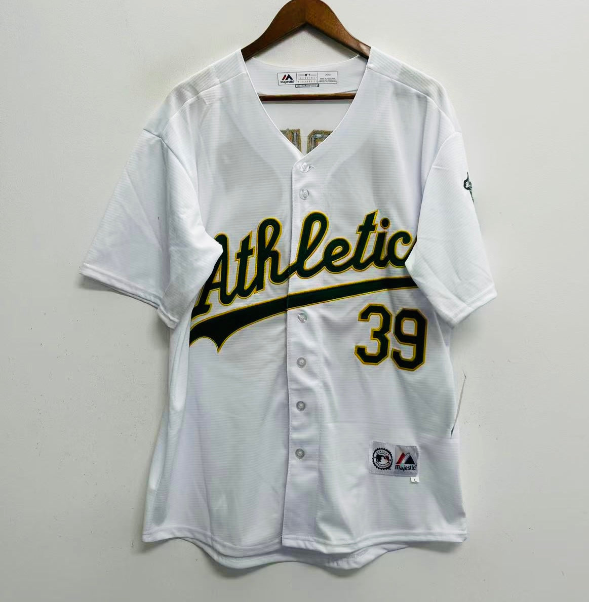 Dave Parker Oakland A’s Athletics Official MLB Majestic Jersey