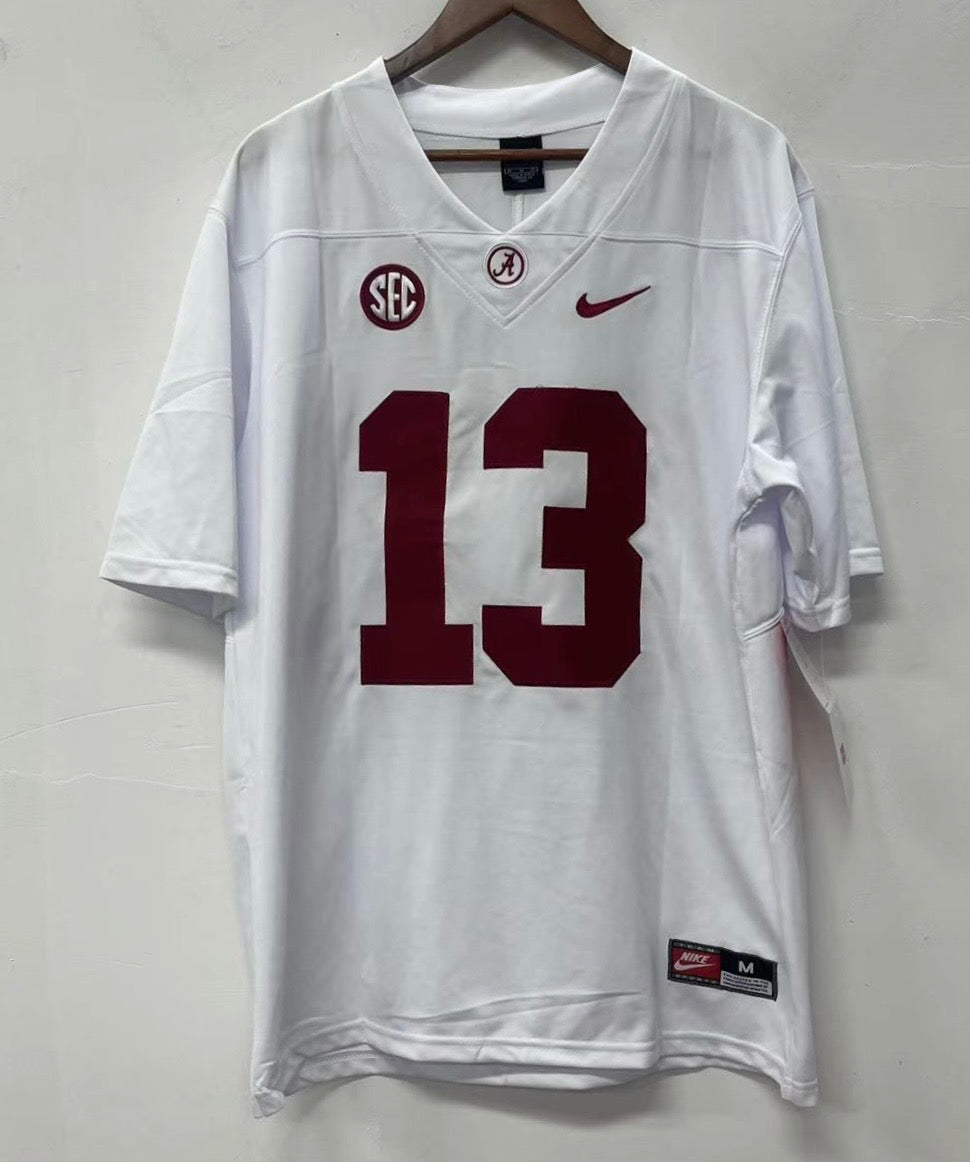 Tua Tagovailoa Alabama Crimson Tide Official NCAA Nike Jersey white