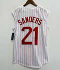 Deion Sanders Cincinnati Reds Sleeveless Jersey Majestic