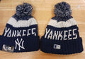 New York Yankees MLB New Era winter knit Hat with Pom Pom