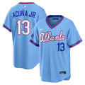 Ronald Acuña Jr. YOUTH KIDS Atlanta Braves Official MLB Nike City Connect Limited jersey