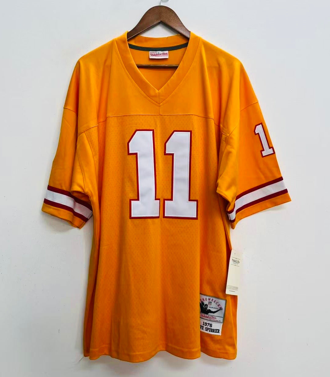 Steve Spurrier Tampa Bay Buccaneers NFL Jersey Mitchell & Ness