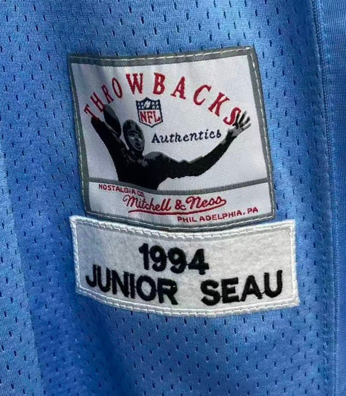 Junior Seau 1994 San Diego Chargers Official NFL Mitchell & Ness Jersey