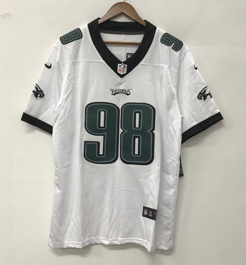 Jalen Carter Philadelphia Eagles official Nike NFL Jersey white