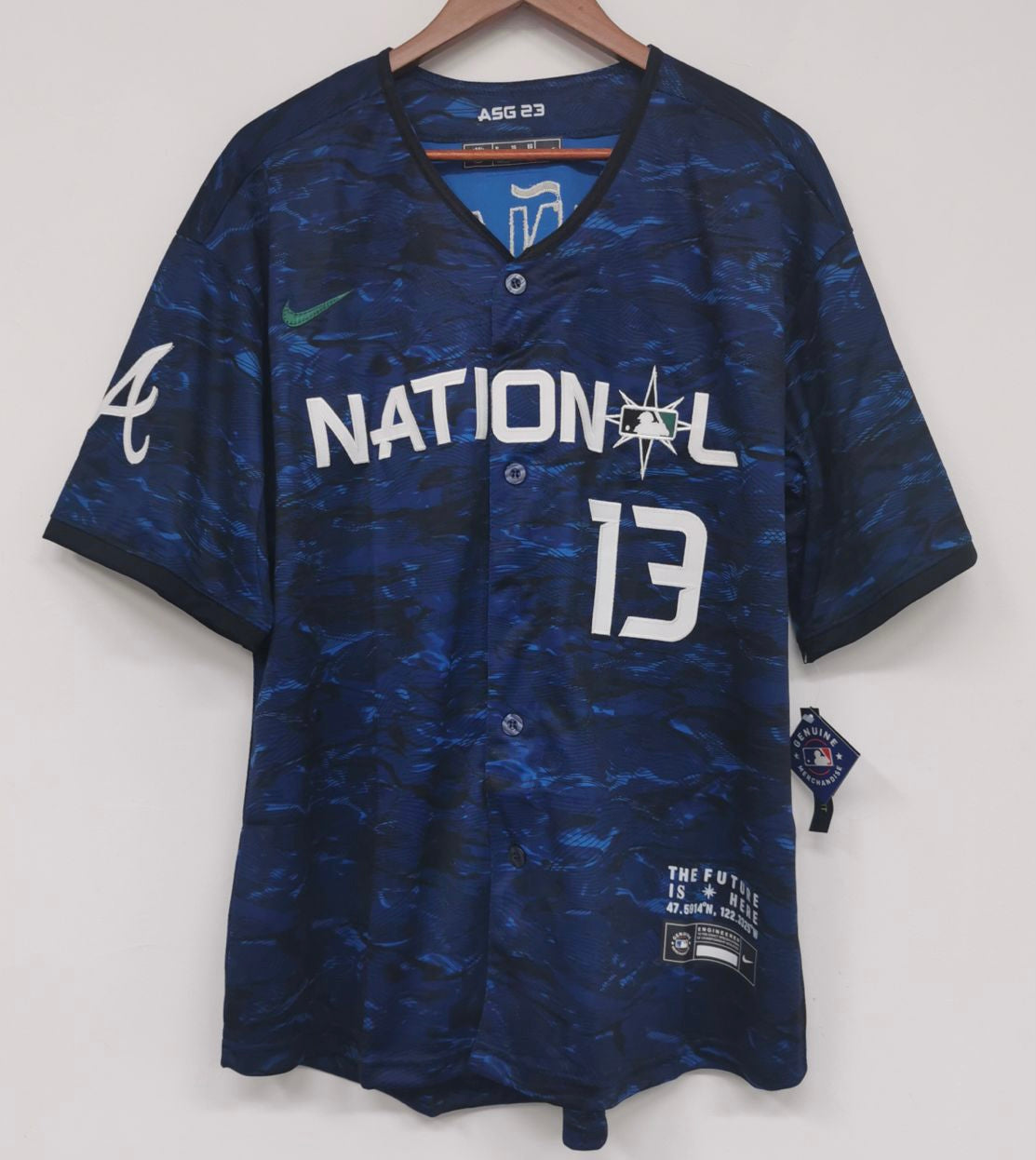 Ronald Acuña Jr. Atlanta Braves All star game Jersey Nike