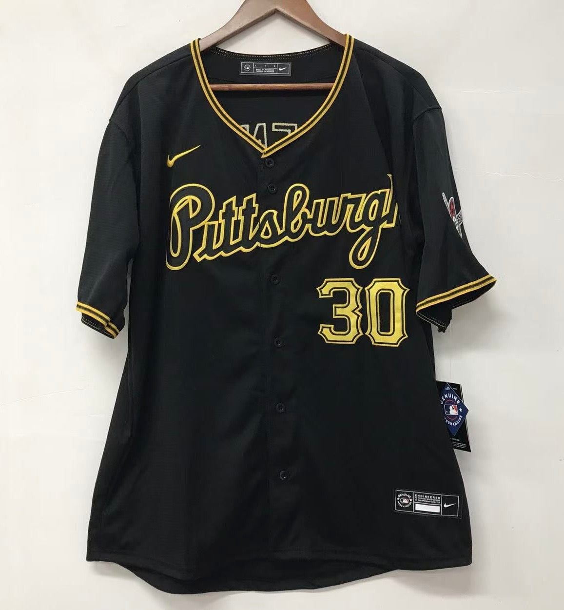 Paul Skenes Pittsburgh Pirates Official MLB Nike Jersey black