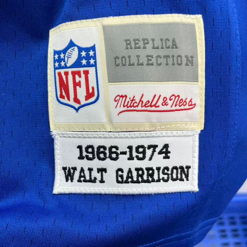 Walt Garrison 1969 Dallas Cowboys Official NFL Jersey blue Mitchell & Ness