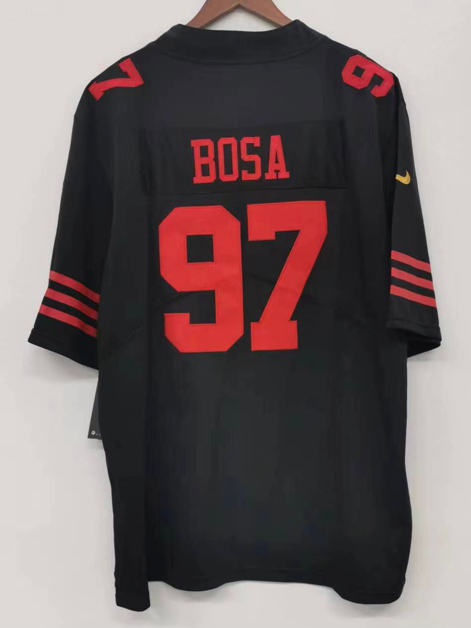 Nick Bosa San Francisco 49ers Jersey black