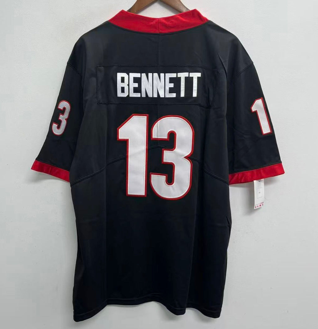 Stetson Bennett Georgia Bulldogs Official NCAA Jersey NIKE Black