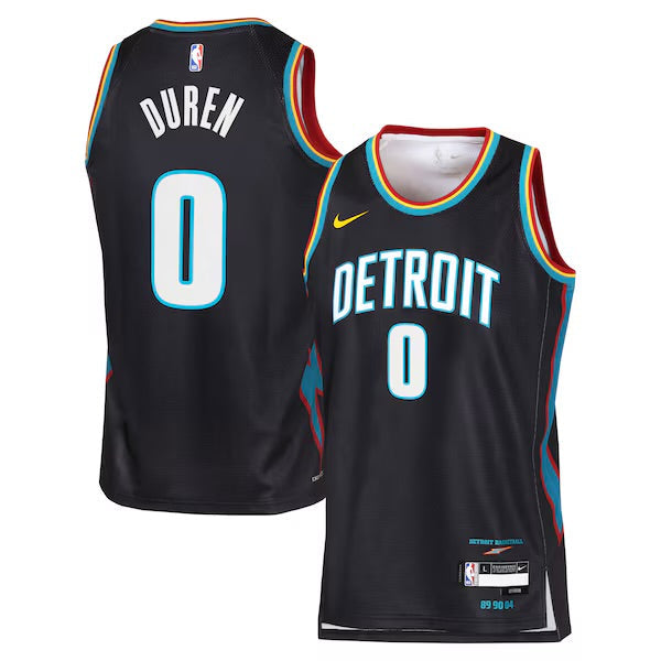 Jalen Duren Detroit Pistons Official NBA Nike Jersey
