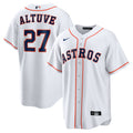 Jose Altuve YOUTH KIDS Houston Astros Official MLB Nike Jersey white
