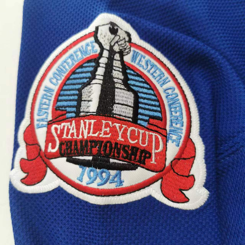 Brian Leetch New York Rangers Official NHL Jersey  1994 Stanley Cup Patch