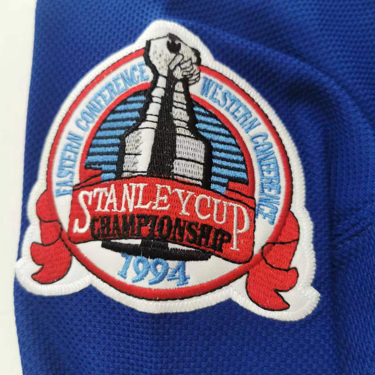 Brian Leetch New York Rangers Official NHL Jersey  1994 Stanley Cup Patch
