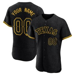 Any Name and Number Texas Rangers customized YOUTH KIDS Official MLB Nike jersey black
