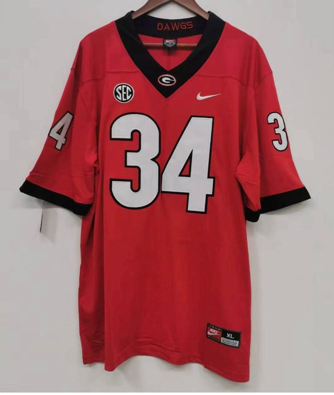 Herschel Walker Georgia Bulldogs Official NCAA Nike Jersey