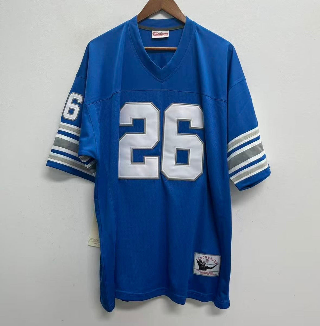 Any name & Number Detroit Lions NFL Mitchell & Ness Jersey