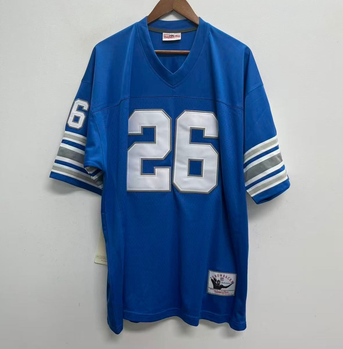 Any name & Number Detroit Lions NFL Mitchell & Ness Jersey