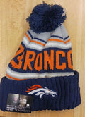 Denver Broncos NFL New Era winter Hat with Pom Pom