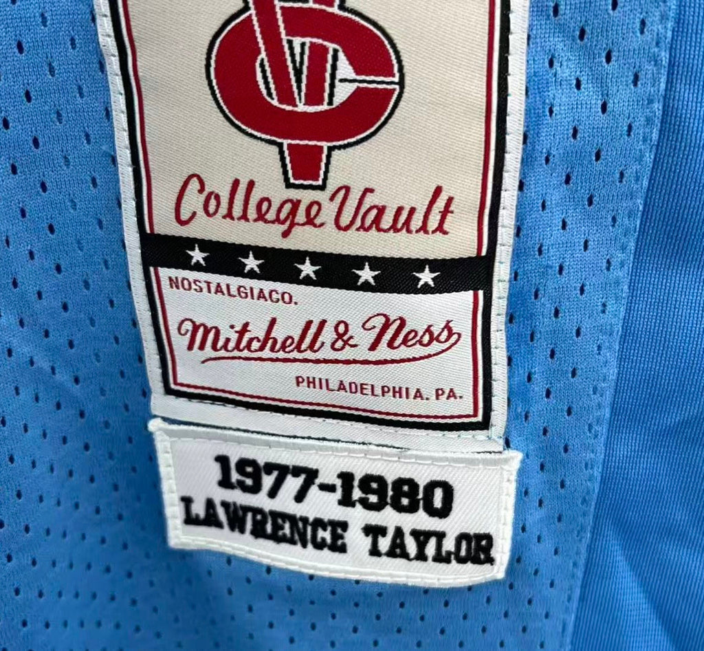 Lawrence Taylor North Carolina Tar Heels Official NCAA Mitchell & Ness Jersey