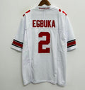 Emeka Egbuka Ohio State Buckeyes Official NCAA Nike Jersey white