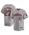 Jose Altuve YOUTH KIDS Houston Astros Official MLB Nike Jersey gray