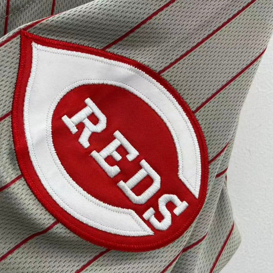 Eric Davis 1996 Cincinnati Reds Official MLB Majestic Jersey