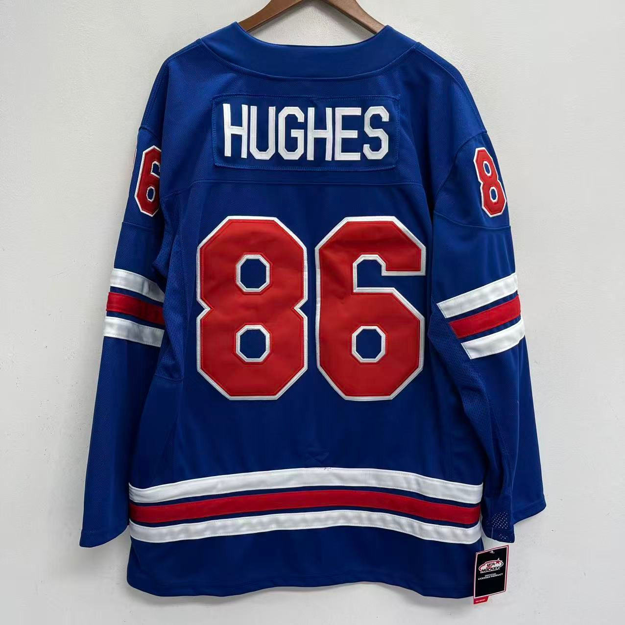 Jack Hughes 2026 Team USA Hockey Official Nike Jersey