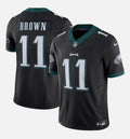 A.J. Brown Philadelphia Eagles Official NFL Nike Jersey black