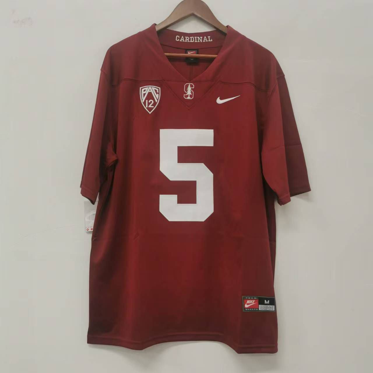 Christian McCaffrey Stanford Official NCAA Nike Jersey