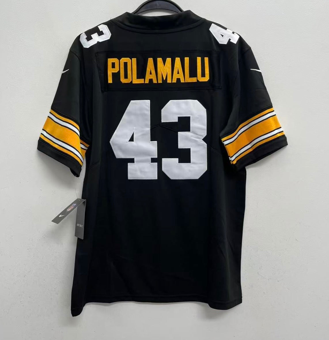 Troy Polamalu Youth Pittsburgh Steelers Official NFL Nike Jersey black