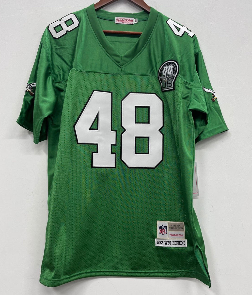 Wes Hopkins Philadelphia Eagles Official NFL Mitchell & Ness Jersey