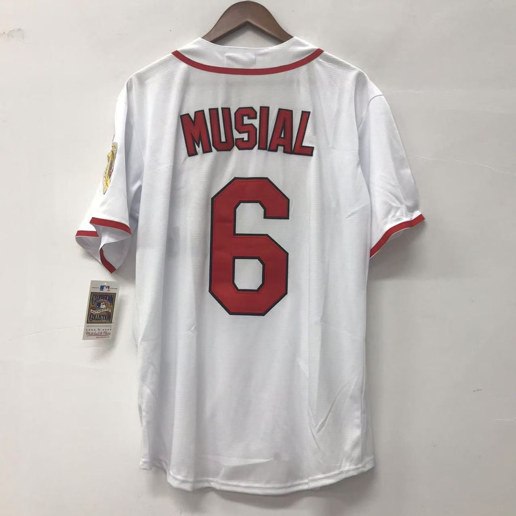 Stan Musial St. Louis Cardinals Official MLB Jersey Mitchell & Ness