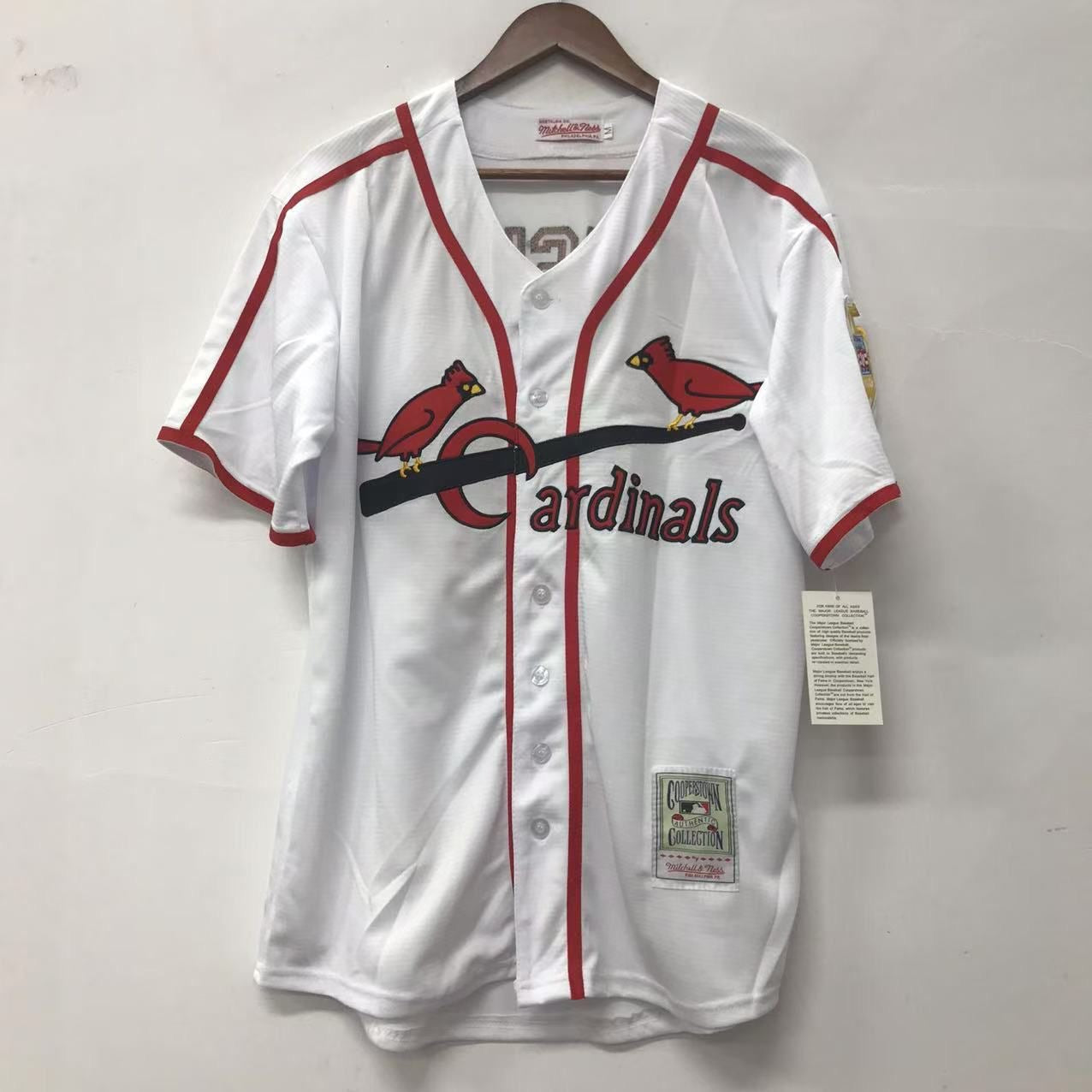Stan Musial St. Louis Cardinals Official MLB Jersey Mitchell & Ness