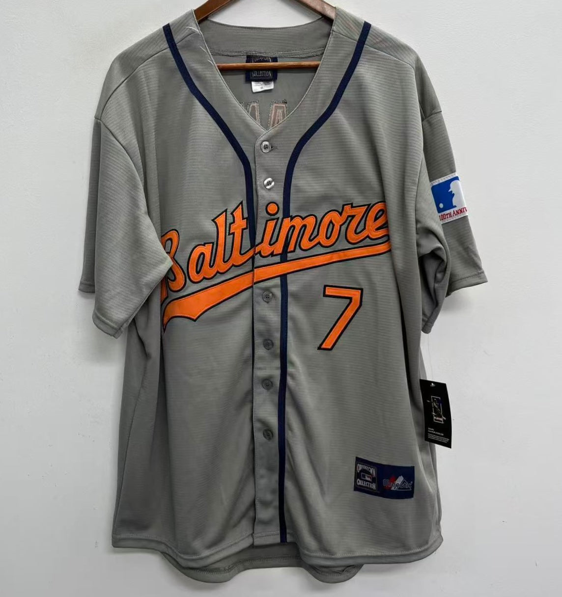 MARK BELANGER 1969 Baltimore Orioles Official MLB Majestic Jersey