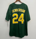 Rickey Henderson Oakland A’s Athletics 1997 Mitchell & Ness Jersey