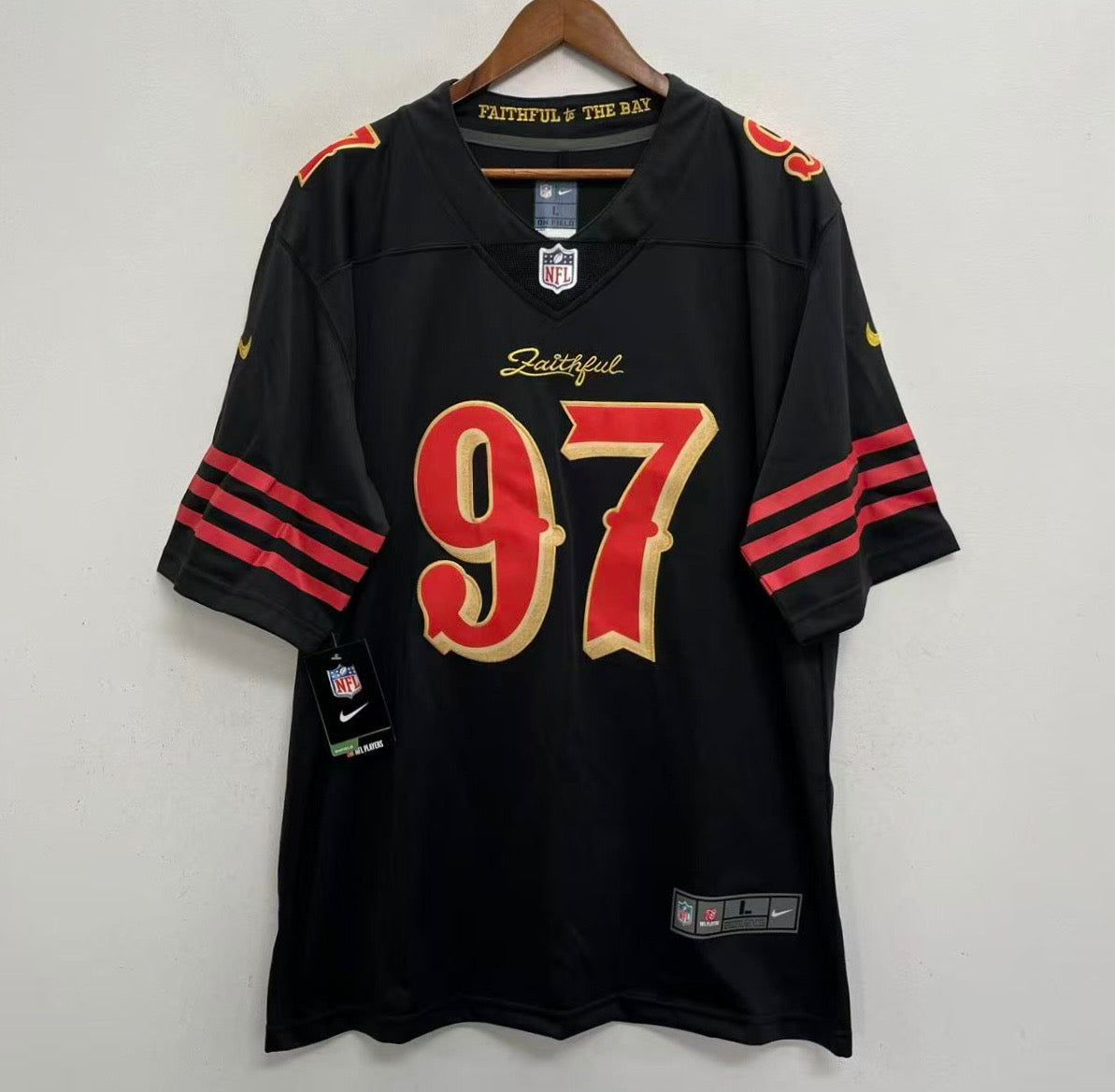 Nick Bosa San Francisco 49ers Official NFL 2025 Rivalries Collection Nike Jersey