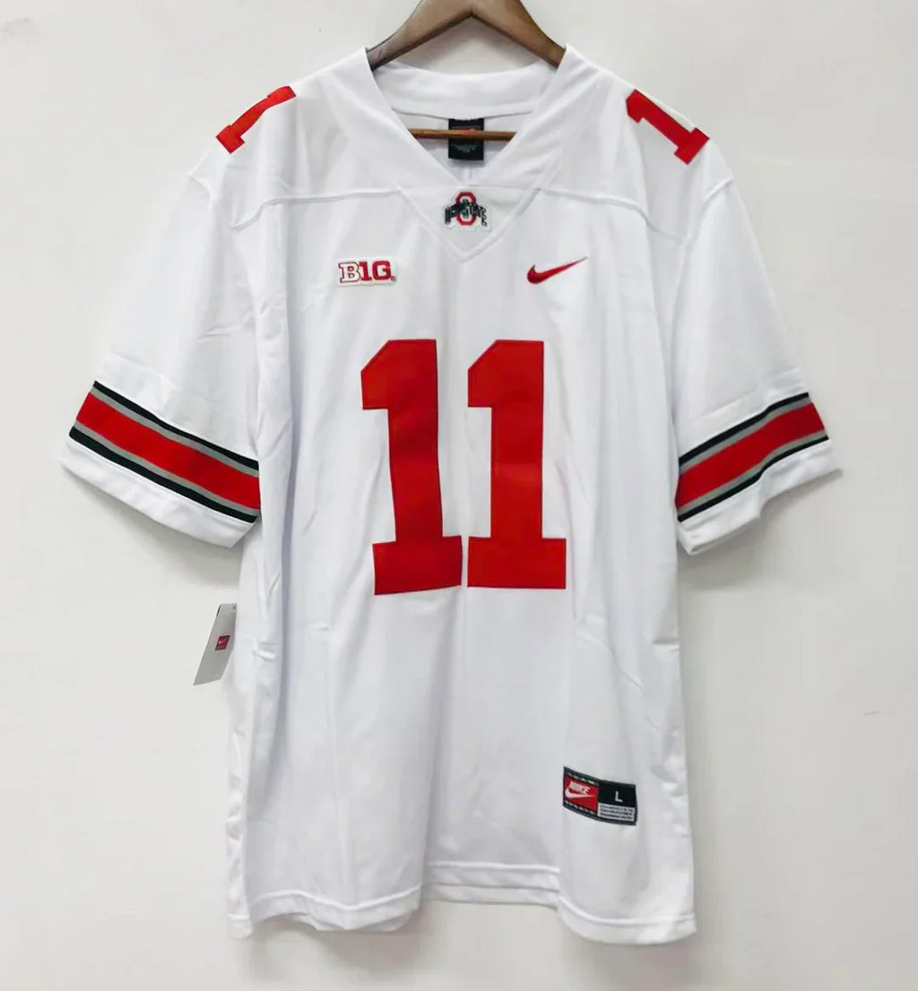 Any Name & Number Ohio State Buckeyes customized Nike Jersey White