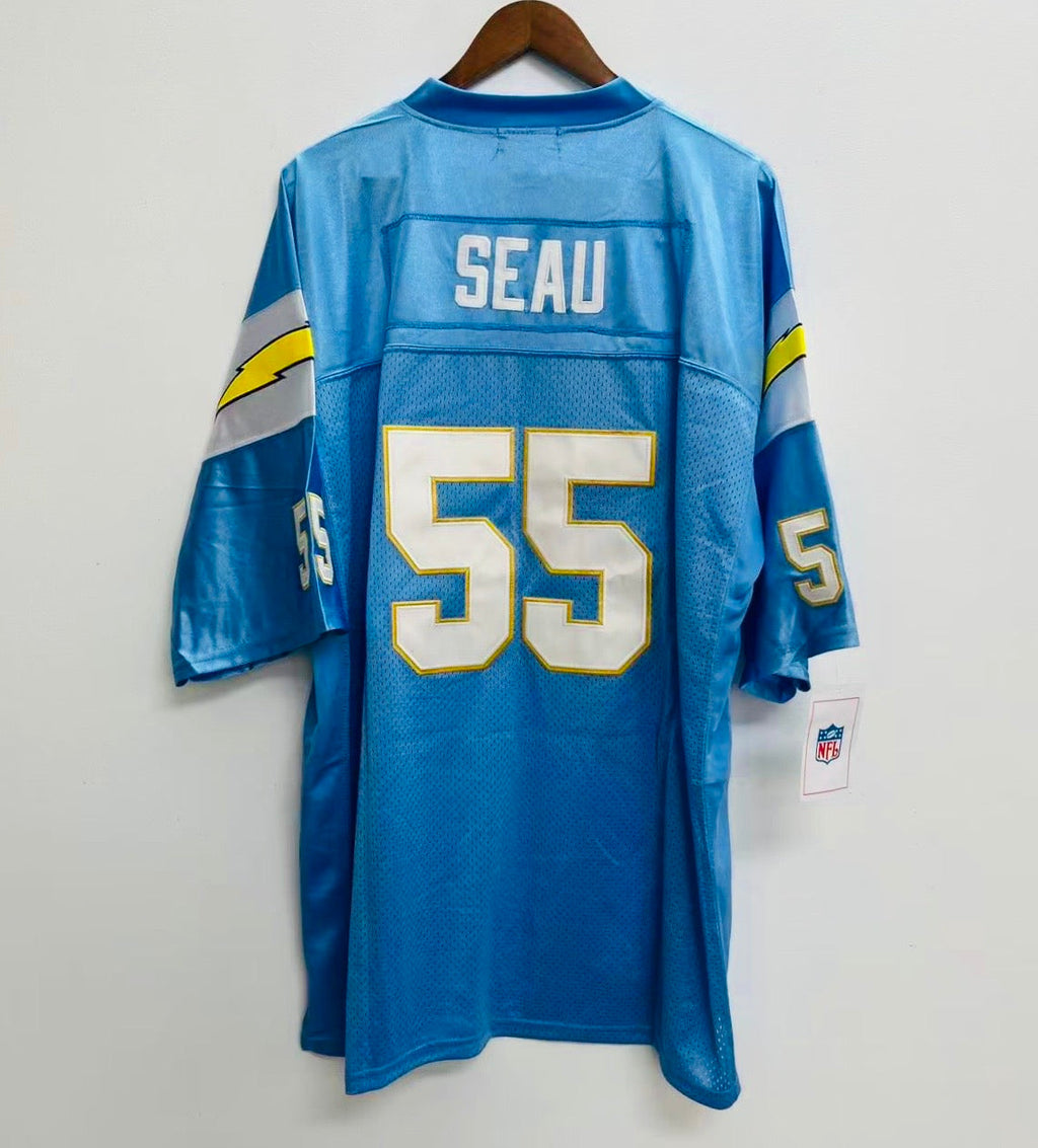 Junior Seau 1994 San Diego Chargers Official NFL Mitchell & Ness Jersey