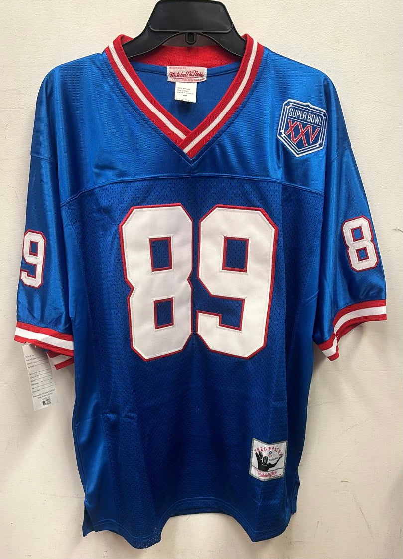 Mark Bavaro New York Giants Official NFL Mitchell & Ness Super Bowl jersey