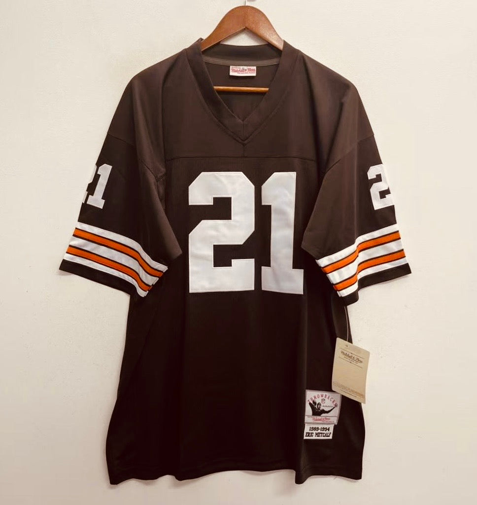 Eric Metcalf Cleveland Browns Official NFL Mitchell & Ness Jersey
