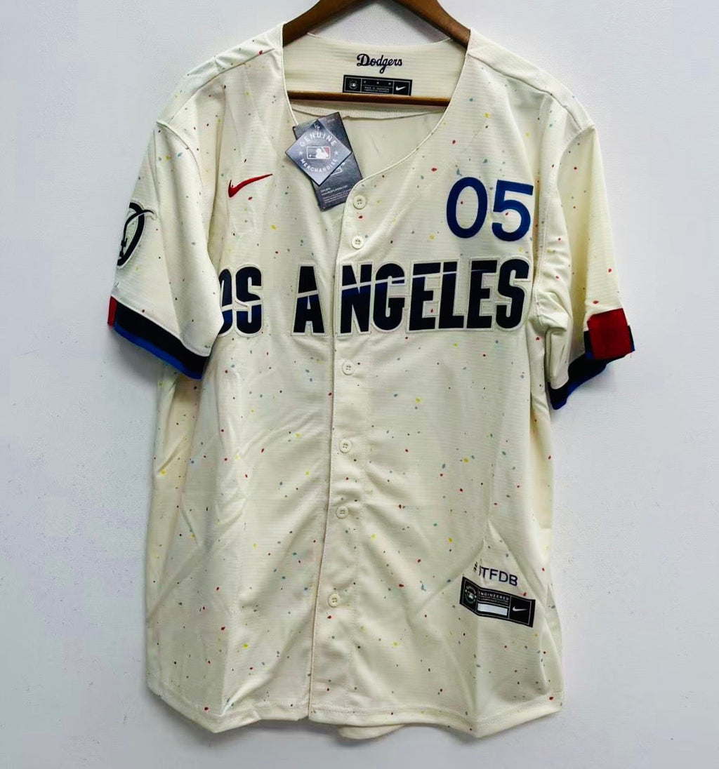 Freddie Freeman Los Angeles Dodgers Official MLB Nike City Connect Jersey