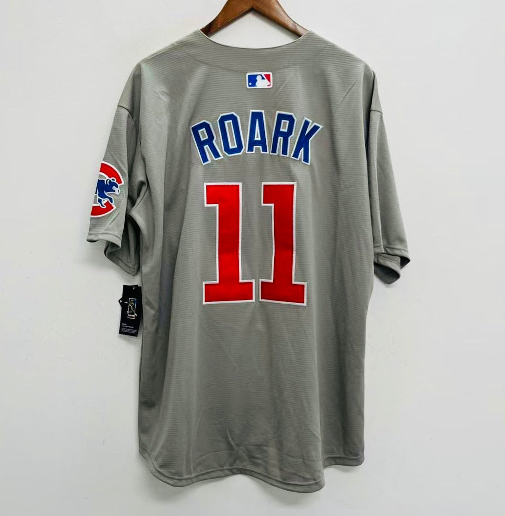 Any Name & Number Chicago Cubs Official MLB Nike Customized Jersey Gray