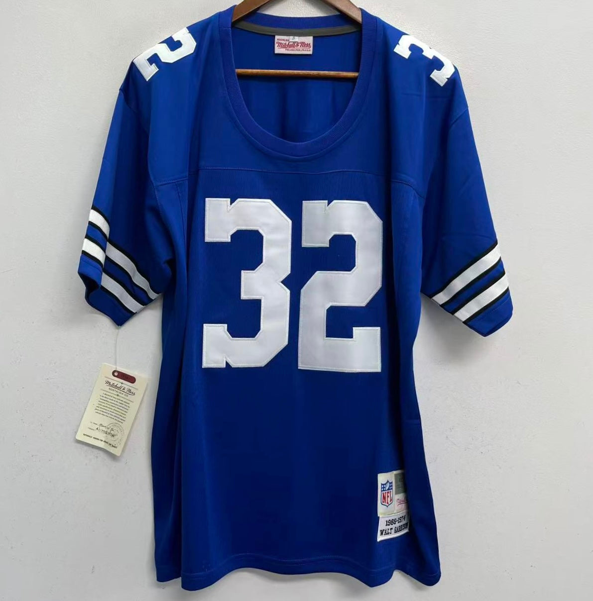 Walt Garrison 1969 Dallas Cowboys Official NFL Jersey blue Mitchell & Ness