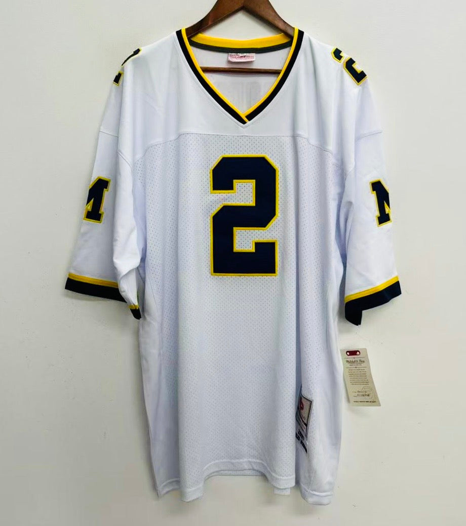 Charles Woodson Michigan Wolverines Jersey Mitchell & Ness