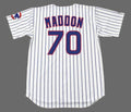 Joe Maddon Chicago Cubs Official MLB Majestic Throwback Jersey gray