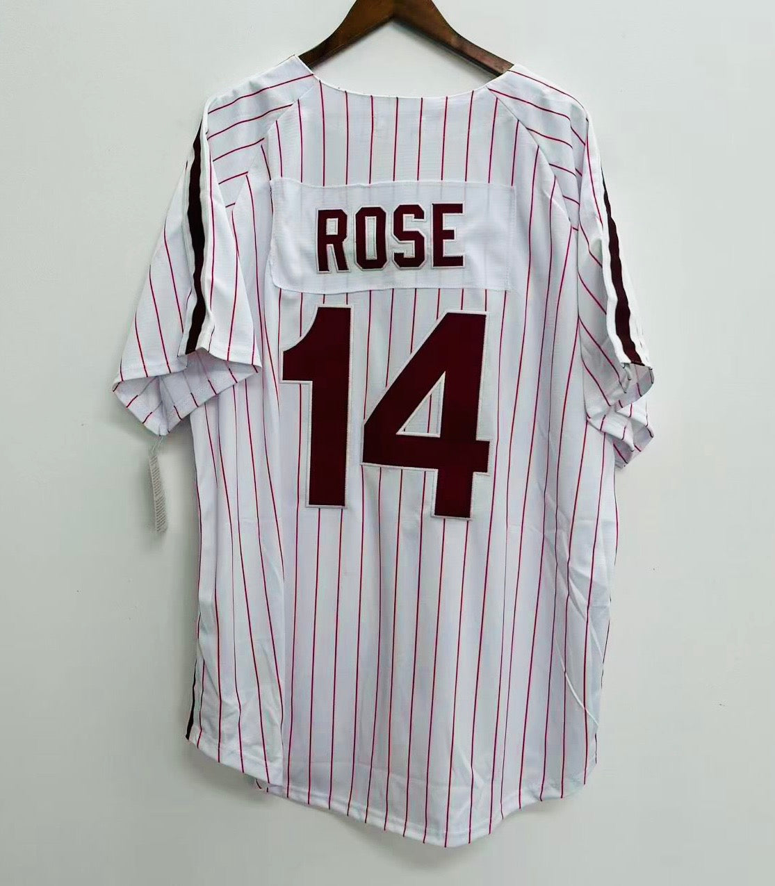 Pete Rose Philadelphia Phillies Jersey white pinstripes