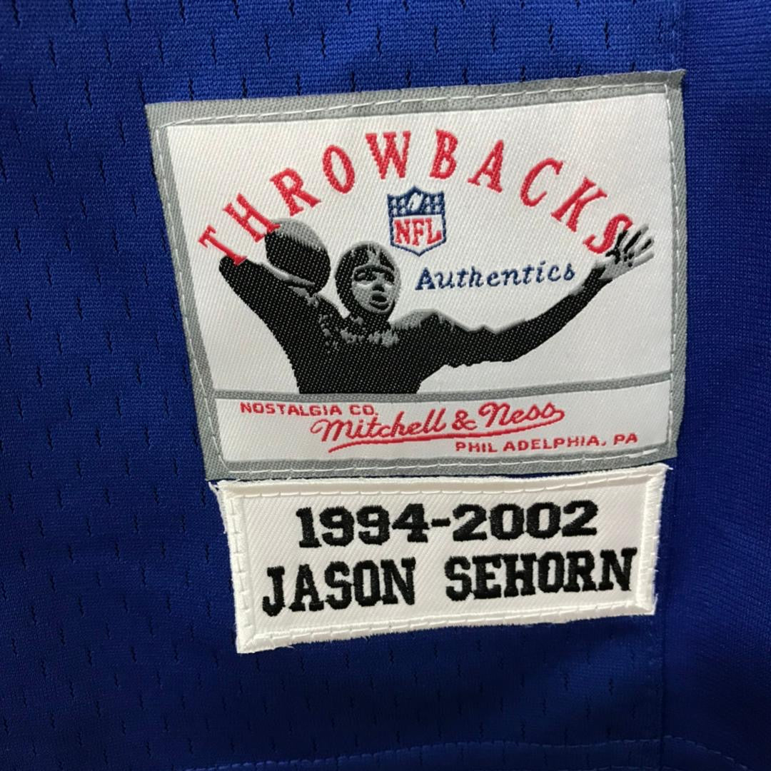 Jason Sehorn New York Giants  Official NFL Mitchell  & Ness Jersey